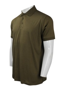 P848 Sample custom-made net color short-sleeved Polo shirt Online order net color short-sleeved Polo shirt Brand-name button Polo shirt supplier